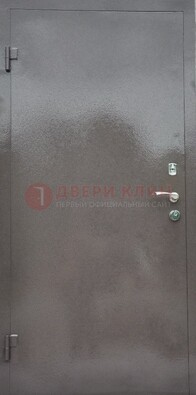 Серая входная дверь с нитроэмалью ДН-3 в Кубинке