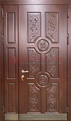 Парадная металлическая дверь с узором ДПР-74 в Кубинке