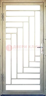 Железная решетчатая дверь с узором ДР-41 в Кубинке